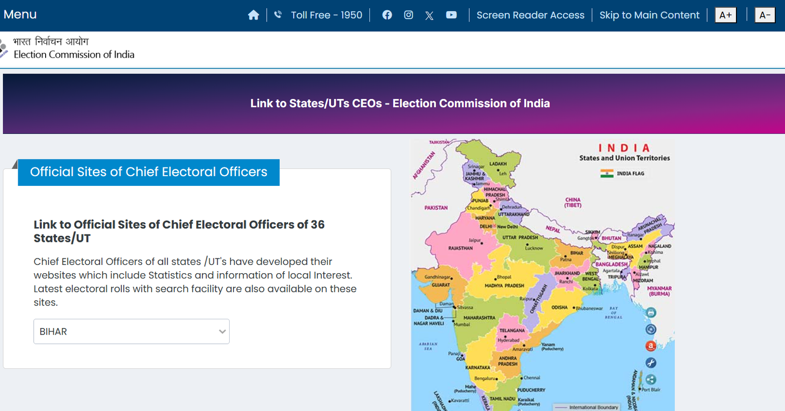 India Voter List 2025